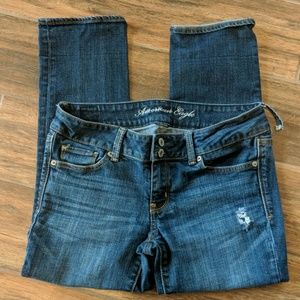 📀5 for $20📀American eagle artist cropped Jean